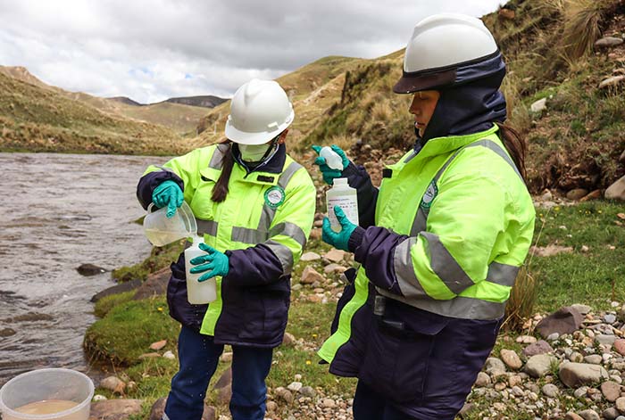 Junín: AMSAC realiza monitoreo de calidad del agua en proyecto Vado y Malpaso
