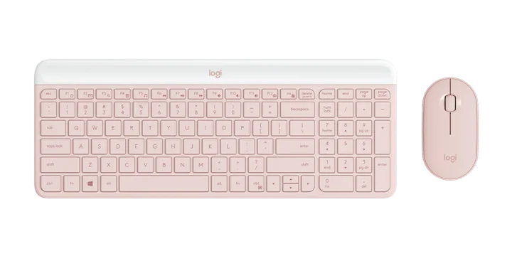 Logitech lanza el combo de mouse y teclado MK470 en color rosa