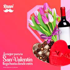San Valentín: peruanos gastarán cerca de S/150 en regalos por delivery, afirma Rappi