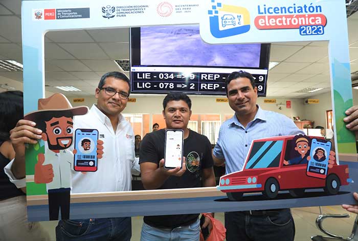 MTC emitió 550 brevetes electrónicos durante la ‘Licenciatón’ en Piura