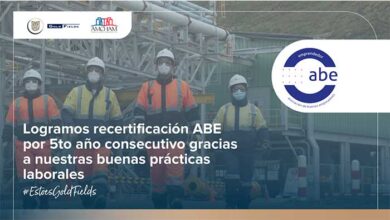 gold fields recibe distinción por su gestión de buenas prácticas laborales