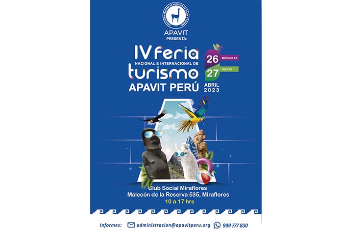 Crece expectativa por la IV Feria Nacional e Internacional de Turismo – APAVIT 2023