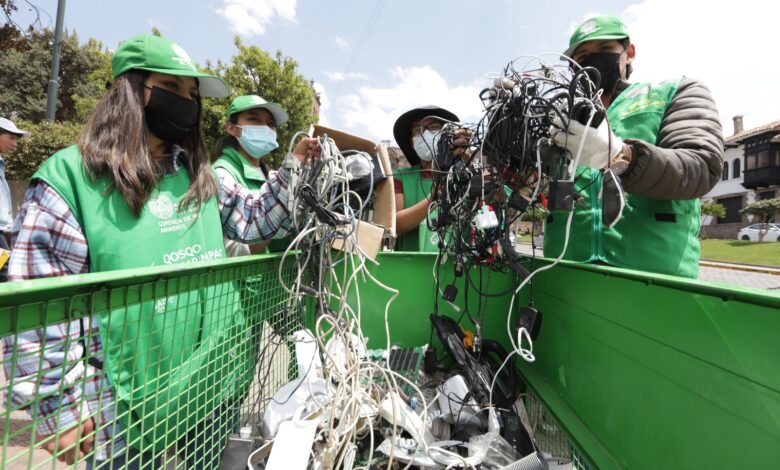 En los últimos 13 años, Claro gestionó más de 1600 toneladas de Residuos de Aparatos Eléctricos y Electrónicos (RAEE) en el Perú