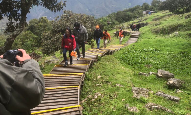 Ministerio de Cultura realiza inspección técnica a Kuélap para evaluar circuito de visita parcial