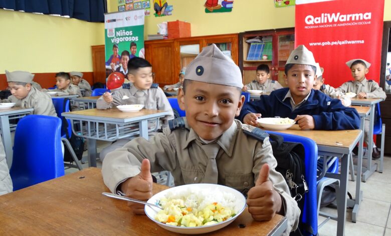 Qali Warma atiende con servicio alimentario a más de 4.2 millones de escolares con productos inocuos y de calidad