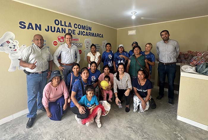 Bimbo Perú implementa módulo de cocina para Olla Común San Juan de Jicamarca en Huachipa