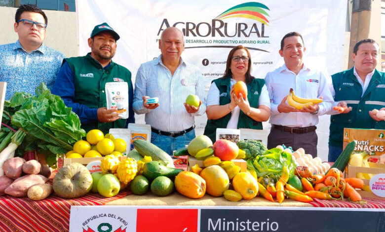 Midagri: Ferias “De la chacra a la olla” de Agro Rural beneficiarán a más de 30 mil productores peruanos hasta el mes de agosto