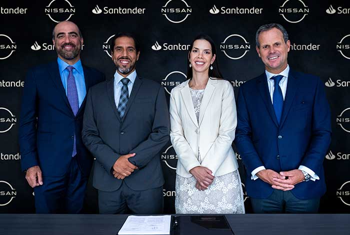 Nissan y Grupo Santander se unen para brindar novedosas alternativas financieras para sus clientes