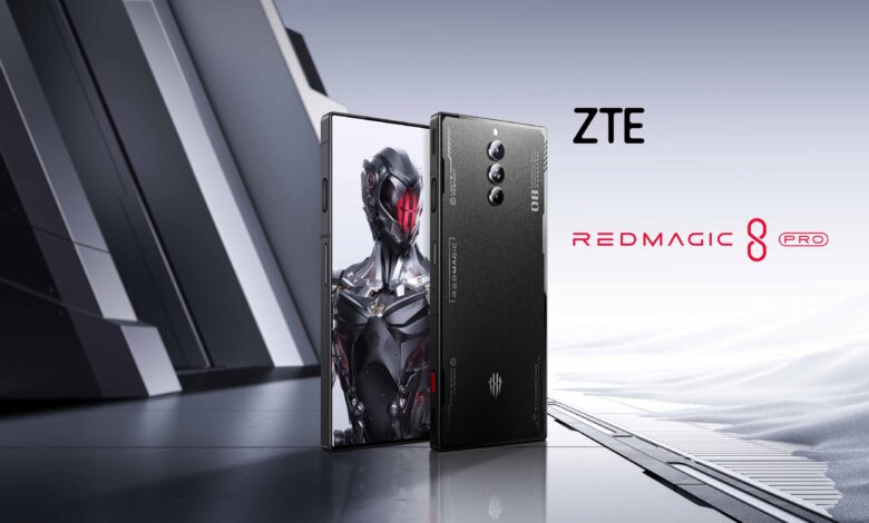ZTE presentó sus nuevos smartphones gamers Nubia Redmagic 8 Pro y Redmagic 8 Pro+