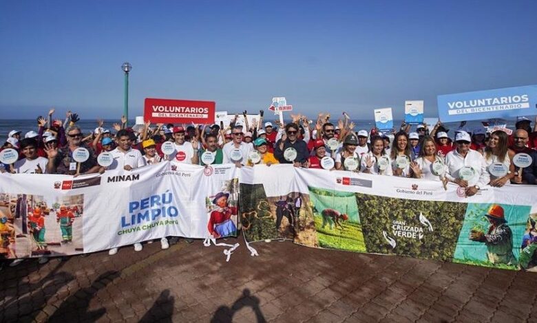 Más de 100 kilos de residuos se recolectaron en limpiezas de playas en la Costa Verde