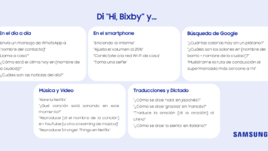 Conoce los comandos del asistente de voz de Samsung, Bixby, que facilitan tareas comunes de tu día