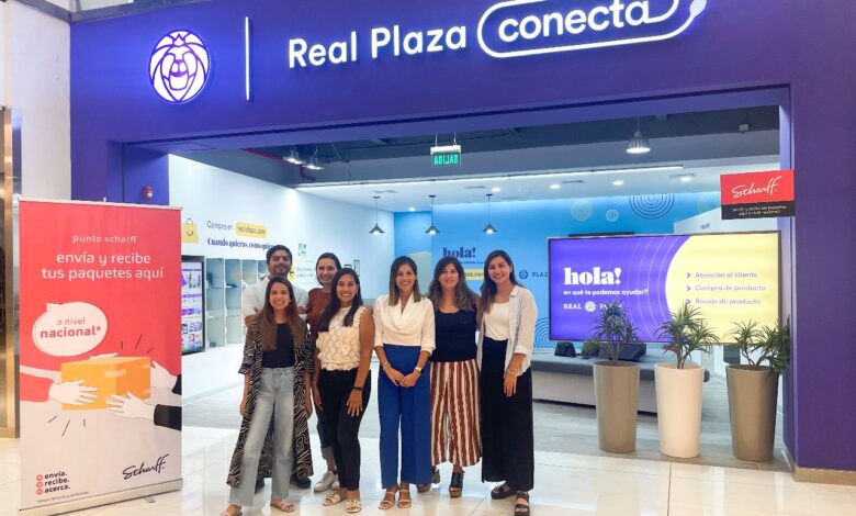 Se expande la red de puntos de envío a nivel nacional a través de una alianza de Scharff con Real Plaza