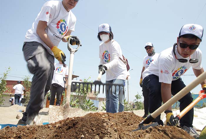 Grupo Mitsui beneficia a más de 200 familias de Ventanilla
