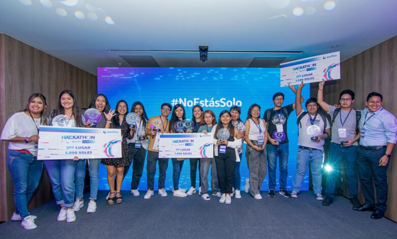 Jóvenes universitarios presentaron 20 ideas disruptivas en la Hackathon Pacífico Sin Límites