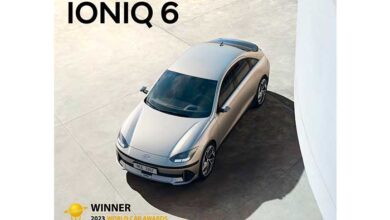 Hyundai IONIQ 6 es elegido como el “Auto del año” 2023