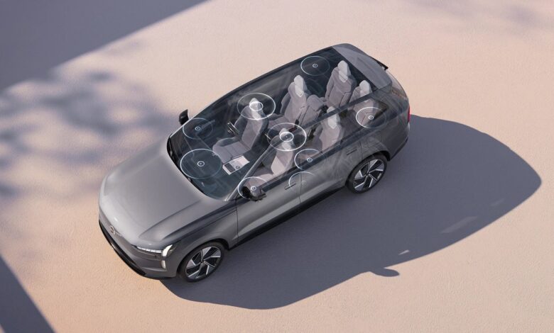 Sonido inmersivo y diseño premium acompaña el nuevo Volvo EX90