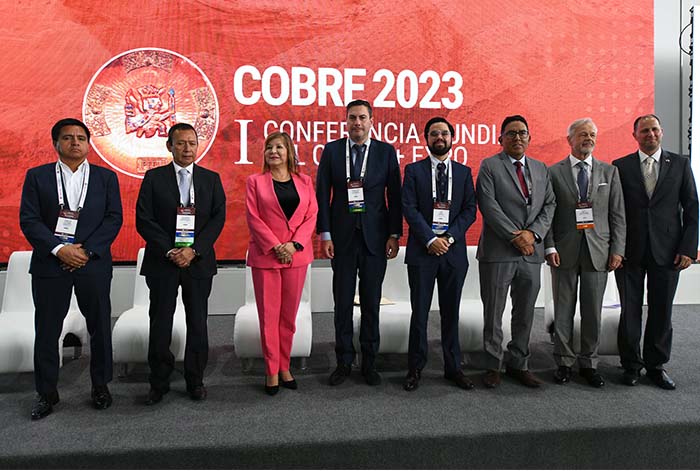 Expocobre 2023 se inauguró con presencia de personalidades mineras, embajadores y representantes del Estado
