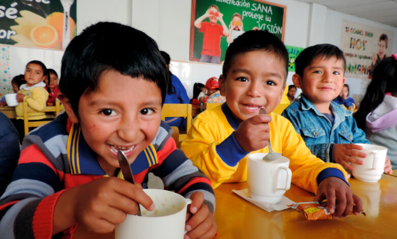 Qali Warma atiende con servicio alimentario escolar a más de 1 millón de niñas y niños del nivel inicial en todo el país