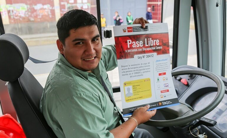 Pase Libre: ¿quiénes y cómo pueden acceder al beneficio que brinda el carné amarillo del Conadis?