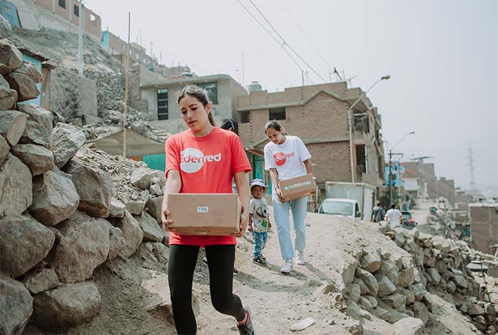 Edenred ejecutó campaña para contribuir con ollas comunes de Lurigancho, Chosica
