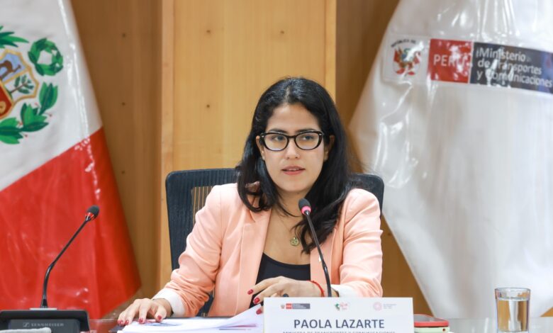 Ministra Lazarte: Cartera de obras por impuestos demandan inversión de más de S/ 1200 millones