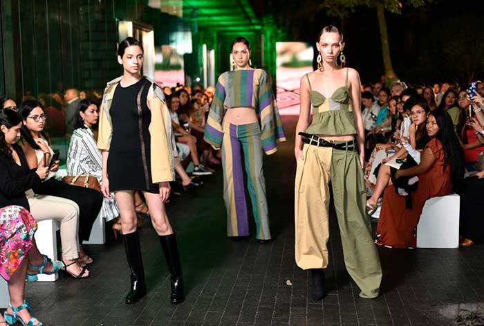 comunidades nativas de la amazonía se hacen presentes en desfile de alta moda sostenible