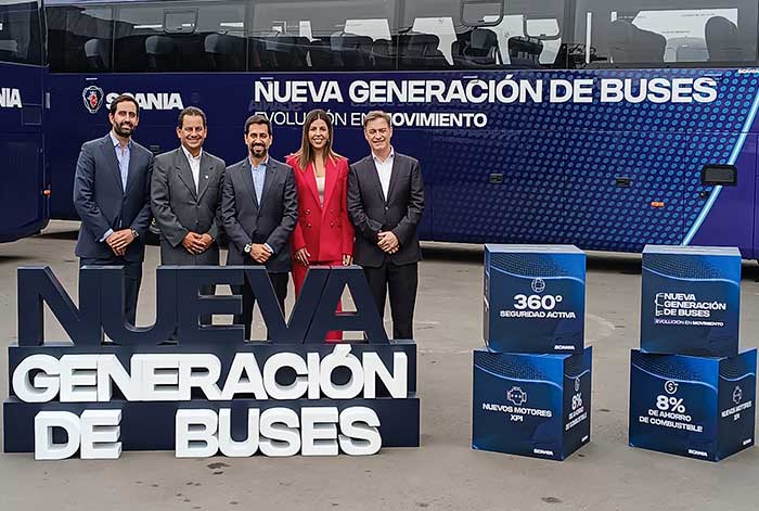 scania se consolida en el mercado de buses con lanzamiento de nueva generación