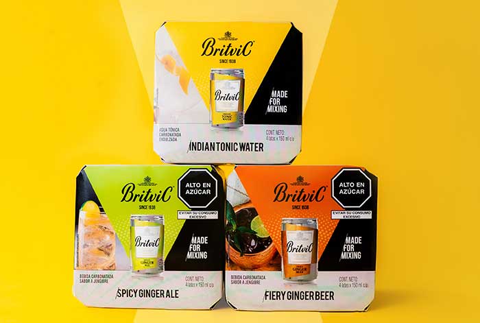 Britvic presenta un nuevo estilo en sus packs