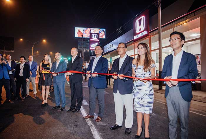 honda del perú y panaautos inauguran el primer honda center en el perú