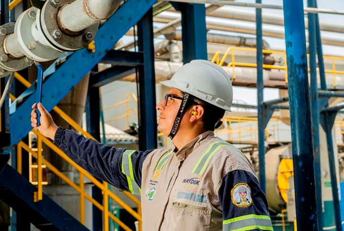 Hayduk impulsa cultura preventiva de seguridad en sus trabajadores
