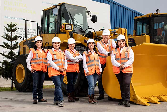 Cinco buenas prácticas de Komatsu-Mitsui para mantener un ambiente de trabajo seguro y saludable
