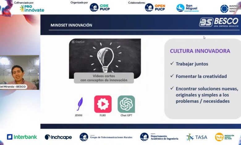 CIDE PUCP realizará su Octava Edicion de Business Innovation Now 2023