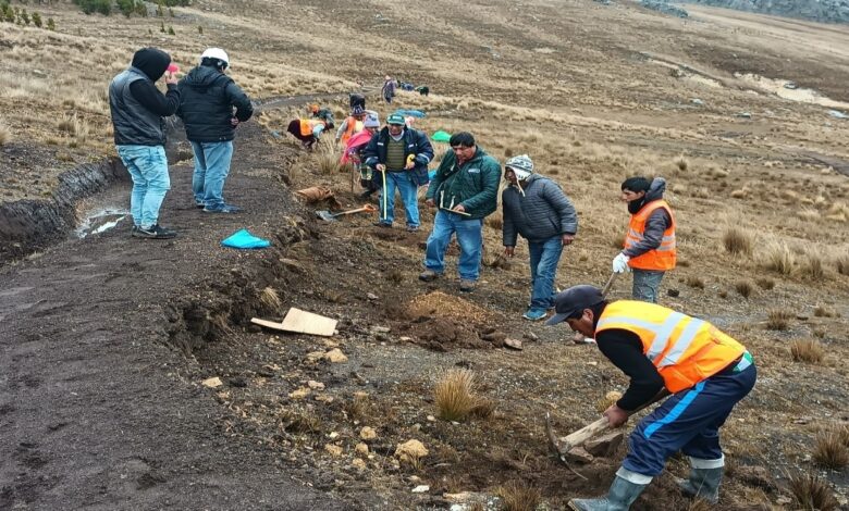 Midagri: Más del 40% de avance de ejecución registró el proyecto de mejoramiento del servicio de recarga hídrica y aprovechamiento de agua de lluvia