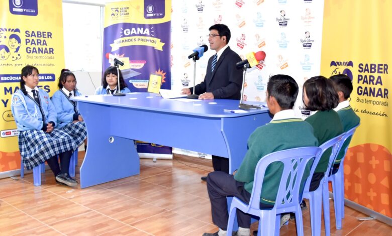 Inicia la octava temporada de saber para ganar – ¡juntos por la educación!