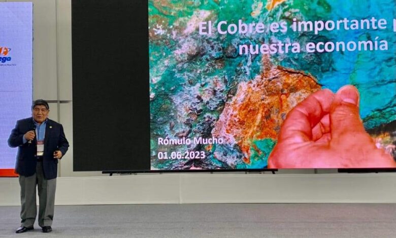 Rómulo Mucho: Se requerirá una inversión de US$100 mil millones para cubrir el consumo mundial de cobre al 2030