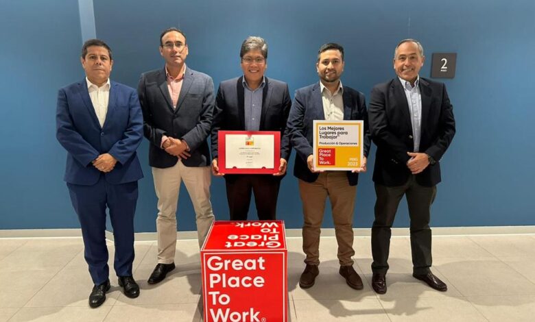 Summa Gold Corporation es reconocida por Great Place to Work® como uno de los mejores lugares para trabajar - Producción & Operaciones Perú 2023