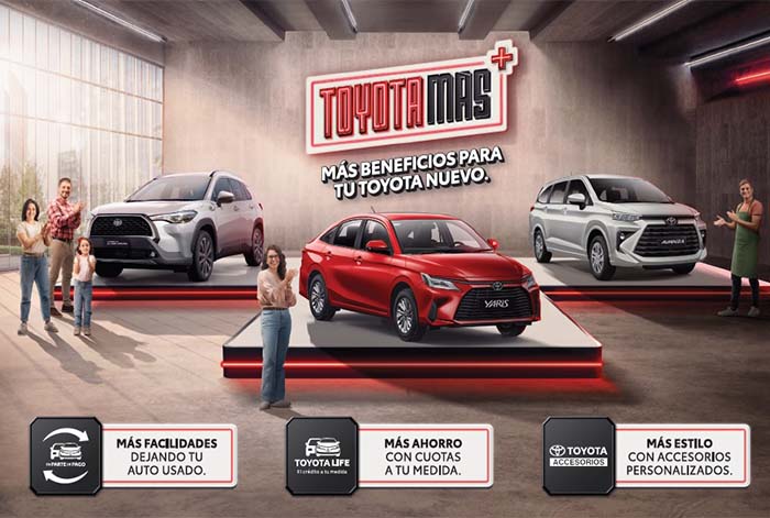 Toyotamás 2023, la suma de grandes beneficios para comprar el Toyota que esperabas