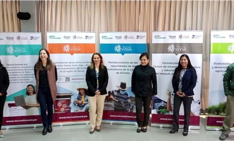 Produce inició la ejecución de subproyectos que potenciarán las principales cadenas productivas de las MYPE de Tacna
