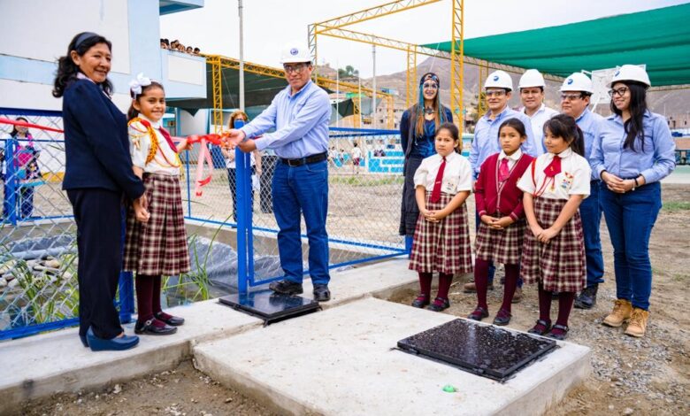 Austral Group entrega humedal artificial que beneficiará a más de 600 estudiantes en Coishco