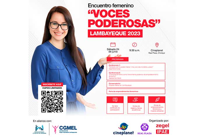 voces poderosas lambayeque 2023: el evento que celebra el empoderamiento y liderazgo femenino en la región
