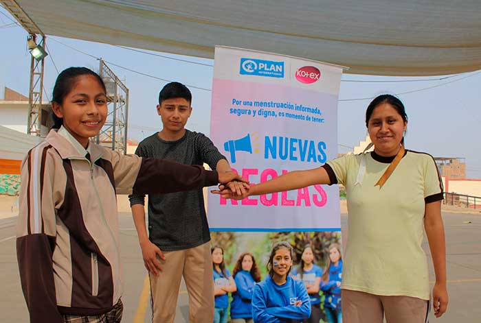1 de cada 3 adolescentes y jóvenes hombres creen que la menstruación debe permanecer en secreto