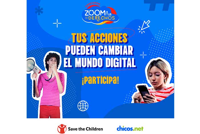 Vuelve “Zoom a tus derechos”, concurso para niños, niñas y adolescentes que buscan un mundo virtual más seguro
