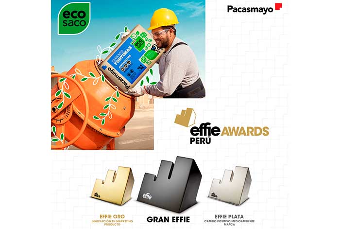 Caso EcoSaco de Pacasmayo obtiene el Gran Effie por su innovación en marketing de productos y contribución con el medioambiente