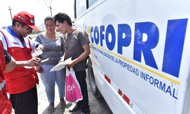 Cofopri inicia campaña de empadronamiento en Lima con miras a culminar titulación de más de 500 familias