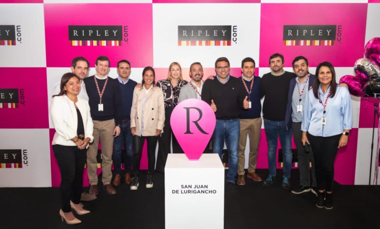 Líderes de Ripley destacan la próxima apertura de su tienda en San Juan de Lurigancho