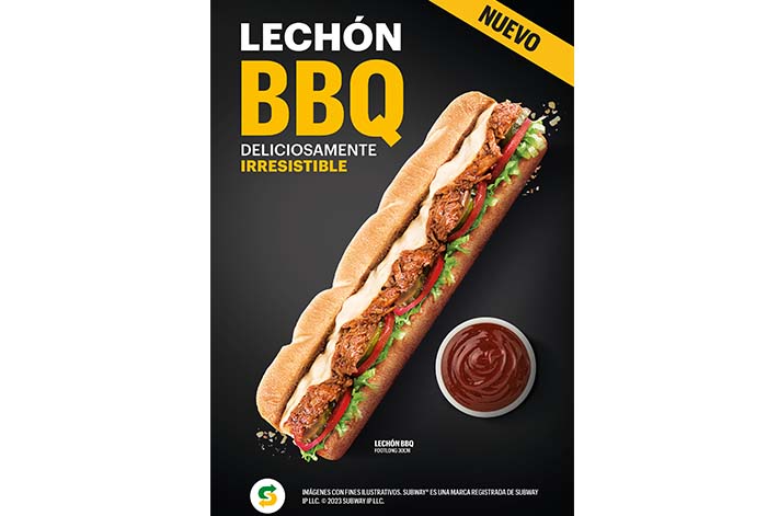 Subway lanza nuevo sándwich de Lechón BBQ, ideado especialmente para el paladar peruano