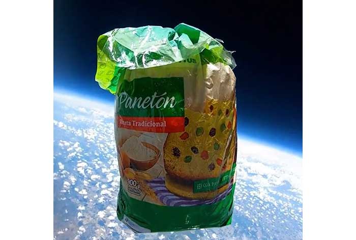 El sabor del panetón peruano llegó al espacio