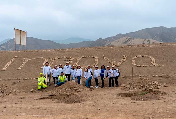 Programa de voluntariado arboriza relleno sanitario