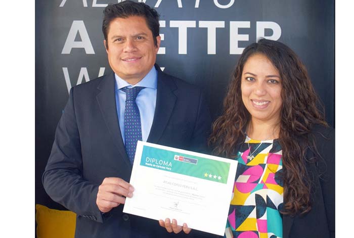 Minam otorga la primera estrella de “Huella de Carbono Perú” a Atlas Copco Perú