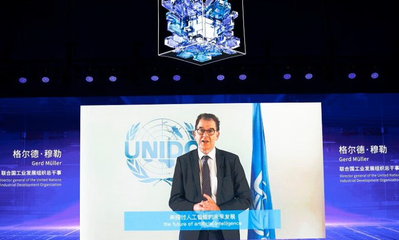 ONUDI y Huawei lanzan la alianza global sobre inteligencia artificial para la industria y la fabricación (AIM Global) en la Conferencia Mundial de IA en Shanghái